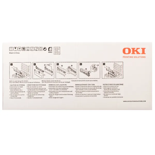 Драм-картридж C810/830/MC860 чорний Oki (44064012) - Фото 2