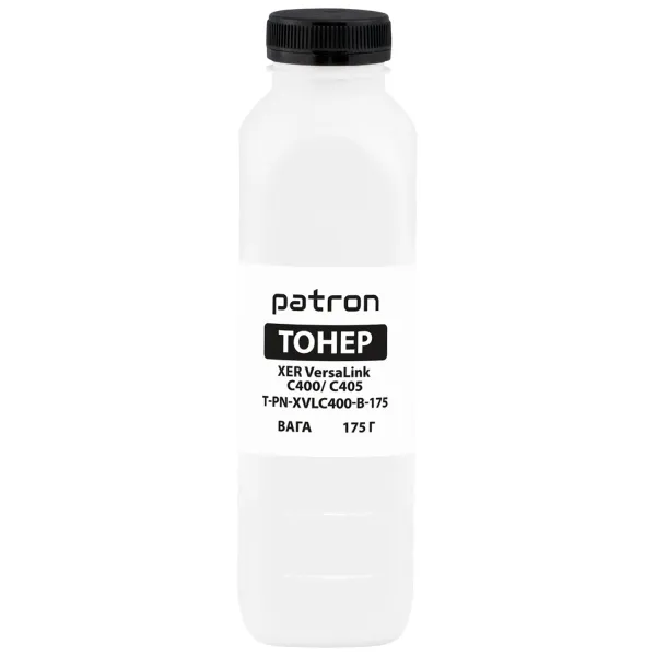 Тонер XER VersaLink C400/C405 флакон, 175 г, чорний Patron (PN-XVLC400-B-175)