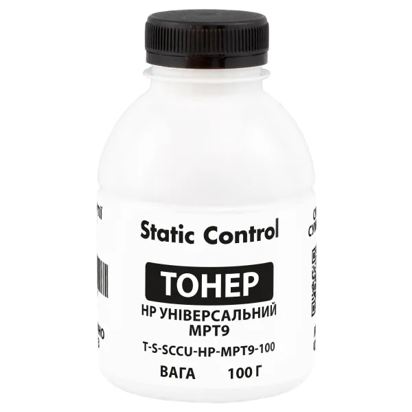 Тонер HP універсальний MPT9 флакон, 100 г SCC (TSM-MPT9-100)