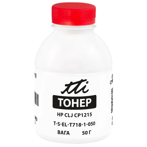 Тонер HP CLJ CP1215 флакон, 50 г, пурпуровий TTI (TSM-T718-1-050)