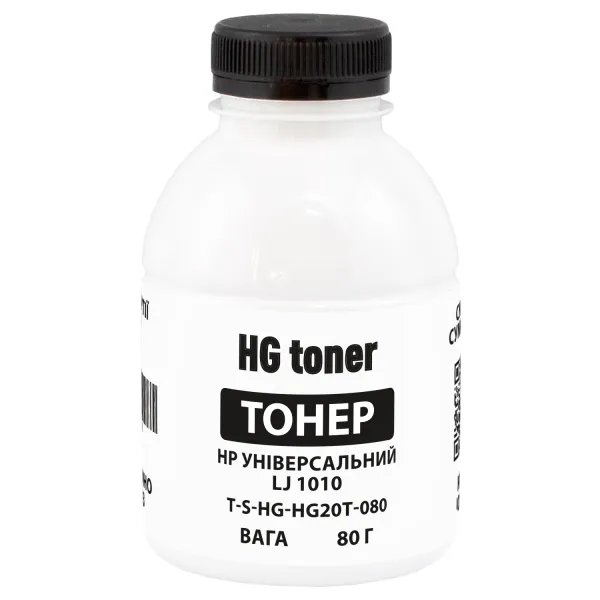 Тонер HP універсальний LJ 1010 флакон, 80 г HG toner (TSM-HG20T-080)