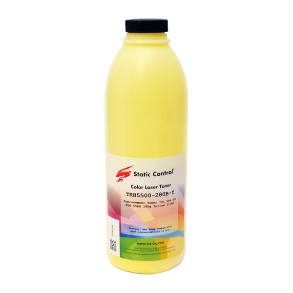 Тонер HP CLJ 5500 флакон, 280 г, жовтий SCC (TRH5500-280B-Y)