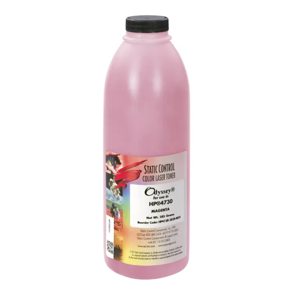 Тонер HP CLJ 4730 флакон, 285 г, пурпуровий SCC (HP4730-285B-MOS)