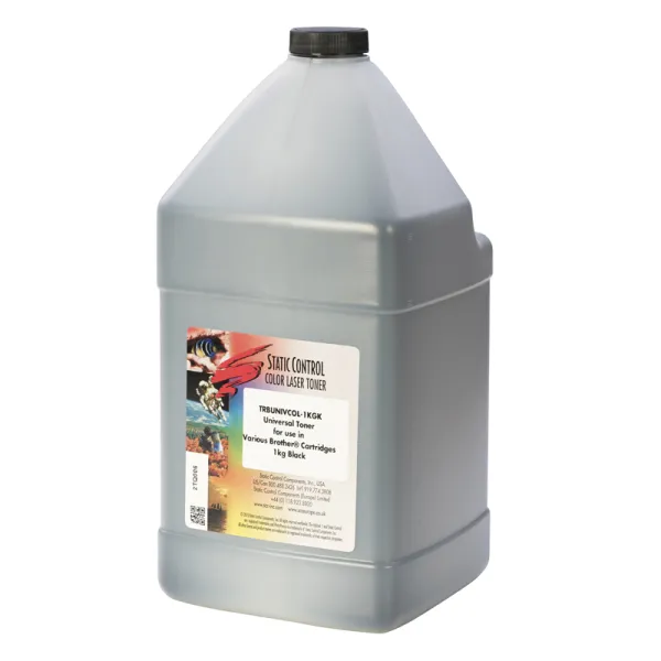 Тонер Brother універсальний TRBUNIVCOL флакон, 1 кг, чорний SCC (TRBUNIVCOL-1KGK)