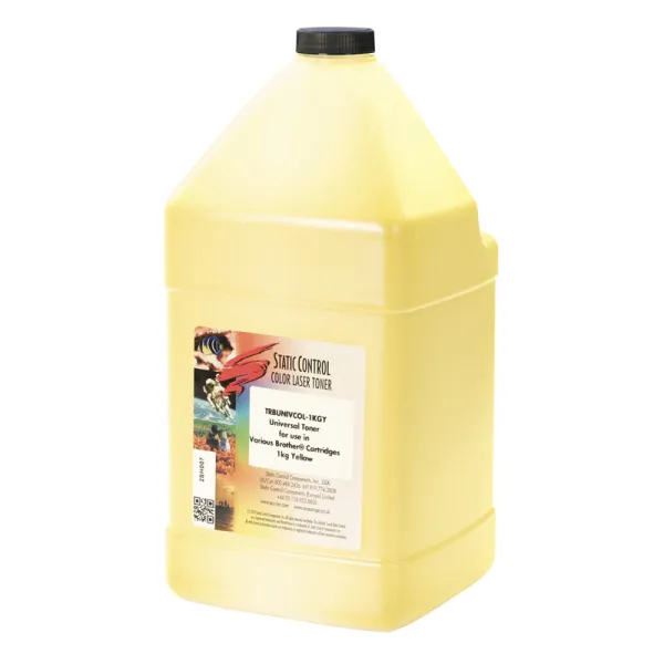 Тонер Brother універсальний TRBUNIVCOL флакон, 1 кг, жовтий SCC (TRBUNIVCOL-1KGY)