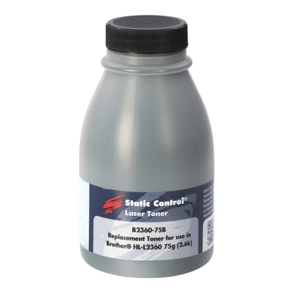 Тонер Brother HL-2360 флакон, 75 г SCC (B2360-75B)