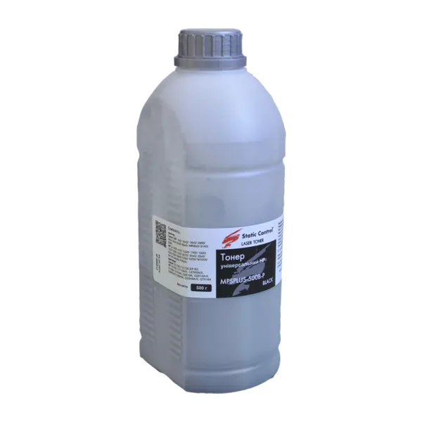 Тонер HP універсальний MPS PLUS флакон, 500 г SCC (MPSPLUS-500B-P)