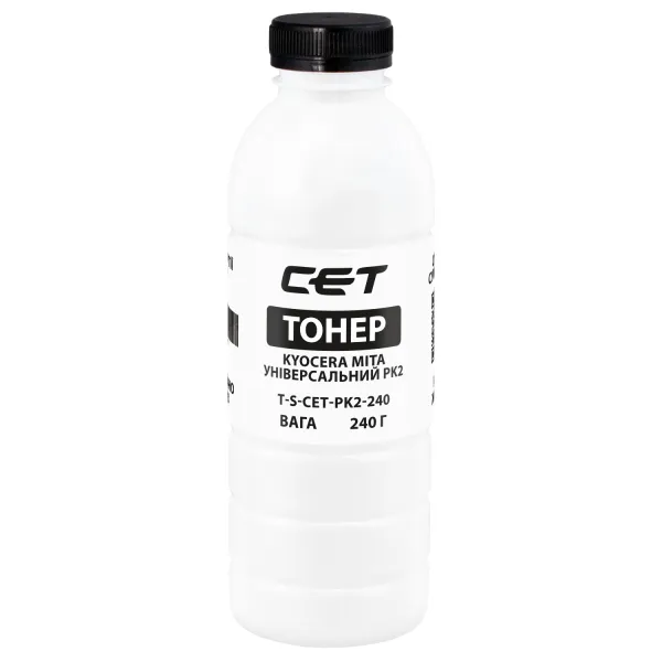Тонер Kyocera Mita універсальний PK2 флакон, 240 г CET (TSM-PK2-240)