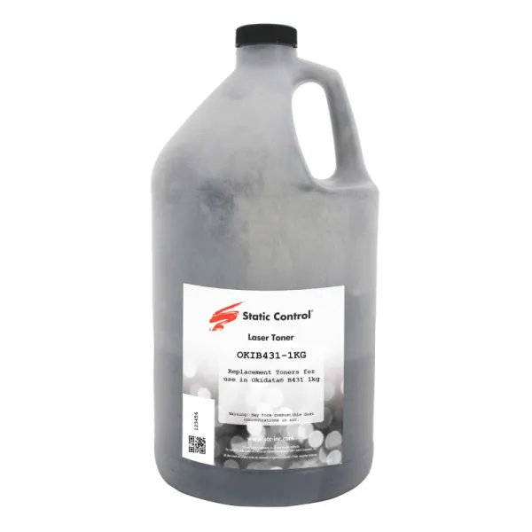 Тонер Oki B431 флакон 1 кг SCC (OKIB431-1KG)