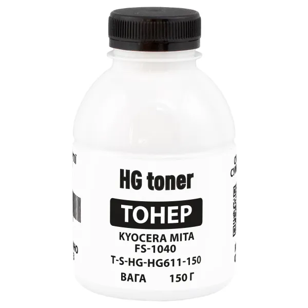 Тонер Kyocera Mita FS-1040 флакон, 150 г HG toner (TSM-HG611-150)