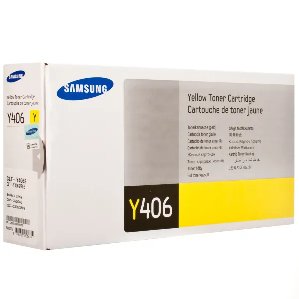 Тонер-картридж CLT-Y406S жовтий Samsung (SU464A)