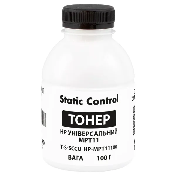 Тонер HP універсальний MPT11 флакон, 100 г SCC (TSM-MPT11-100)