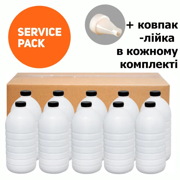 Тонер Kyocera Mita універсальний TK-3130 Service Pack, флакон 10x1 кг SCC (TSM-KYTK3130-10SP)