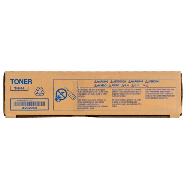 Тонер-картридж TN-414 черный Konica Minolta (A202050) - Фото 3