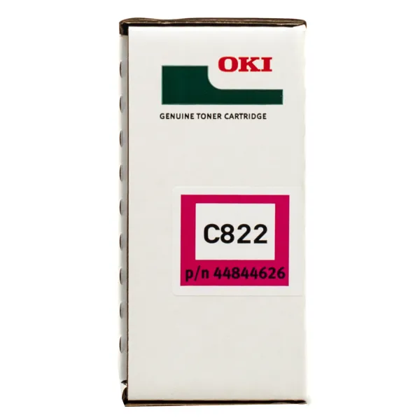 Тонер-картридж C822 пурпуровий Oki (44844626/44844614) - Фото 2