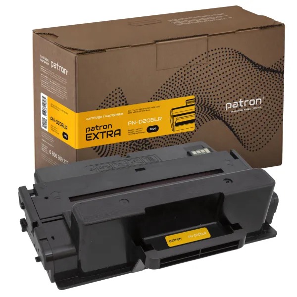 Картридж сумісний Samsung MLT-D205L (SCX-4833) Extra Patron (PN-D205LR)