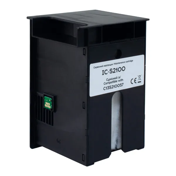 Контейнер сумісний для відпрацьованих чорнил Epson S2100/SC13MB/C13S210057 з чіпом Barva (IC-S2100) - Фото 2