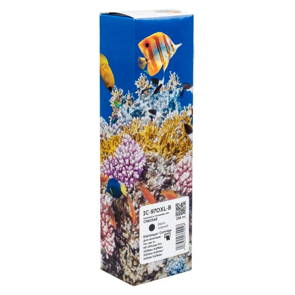 Картридж сумісний HP 970XL (CN621AE/CN625AE) 10000 арк, чорний Barva (IC-970XL-B)