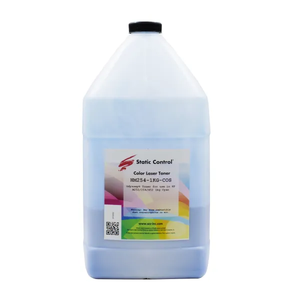 Тонер HP Color LaserJet Pro M252/M254/M452 блакитний, флакон 1 кг SCC (HM254-1KG-COS)