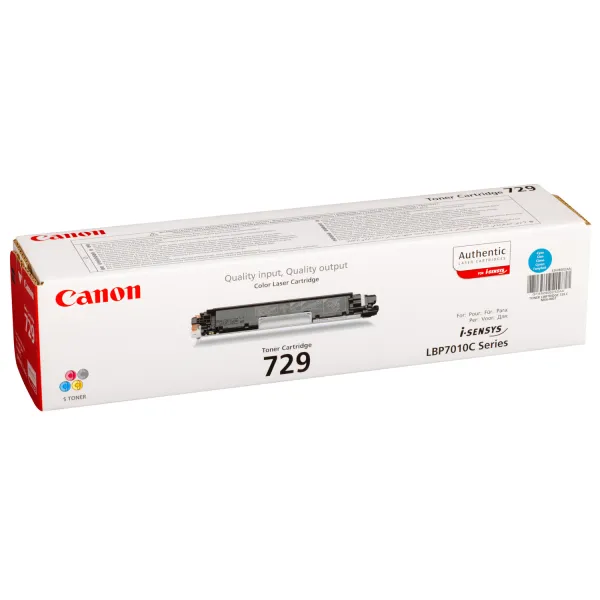 Тонер-картридж 729 блакитний Canon (4369B002) - Фото 2