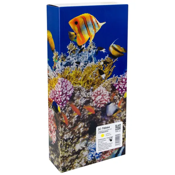 Картридж сумісний Epson T6944 (C13T694400) 675 мл, жовтий Barva (IC-T6944)