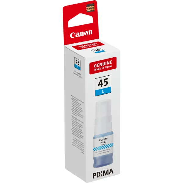 Чернила Pixma GI-45 голубые, 70 мл Canon (6285C001) - Фото 2