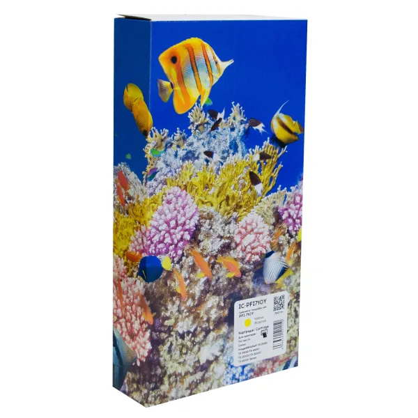 Картридж сумісний Canon PFI-710Y (2357C001AA) 700 мл, жовтий Barva (IC-PFI710Y)