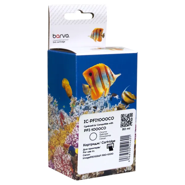Картридж сумісний Canon PFI-1000CO (0556C001) 80 мл, оптимізатор глянцю Barva (IC-PFI1000CO)