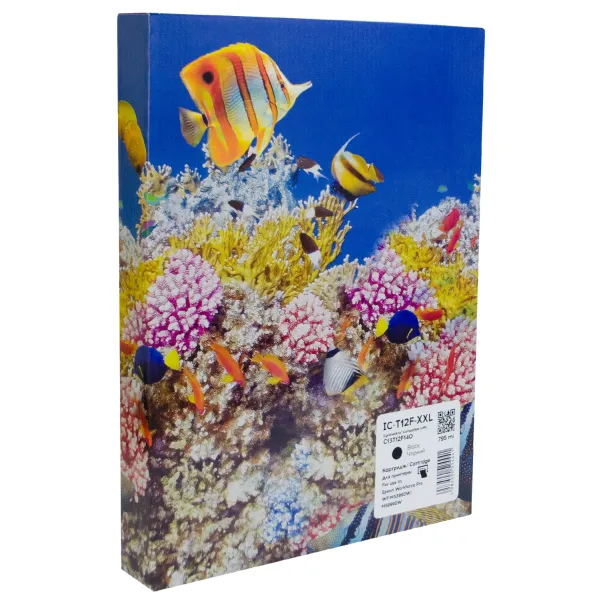 Картридж совместимый Epson T12F XXL (C13T12F140) 40K стр, черный Barva (IC-T12F-XXL)