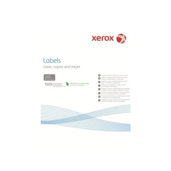 Етикетка самоклеюча Mono Laser 16UP 105x37mm 100л. Xerox (003R97407)