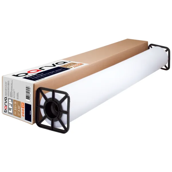 Фотопапір широкоформатний суперглянець 260 г/м2, 914 мм(36") x 30 м LFP Barva (IP-RE260-457)