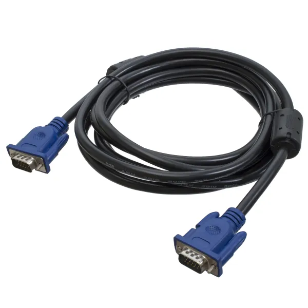 Кабель VGA-VGA 3 м, 2 феррити Patron (PN-VGA-VGA-30)