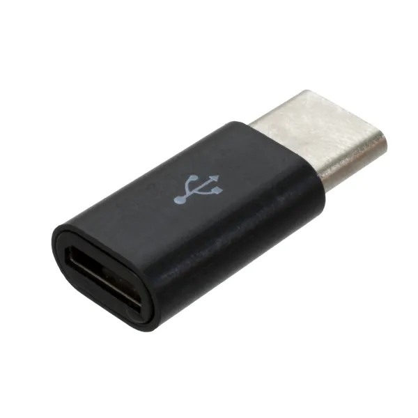 Адаптер MICRO USB на Type-C (F/M) чорний Patron (PN-MIC-Type-C) - Фото 2