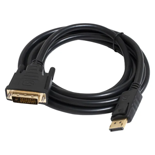 Кабель мультимедійний Display Port to DVI 24+1, 1.8м Patron (PN-MUL-DP-DVI-18)