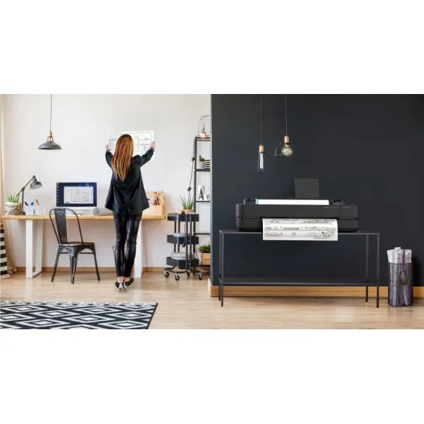 Принтер струменевий DesignJet T230 24 дюйма, Wi-Fi HP (5HB07A) - Фото 6