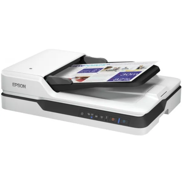 Сканер WorkForce DS-1660W Wi-Fi, А4 Epson (B11B244401) - Фото 6