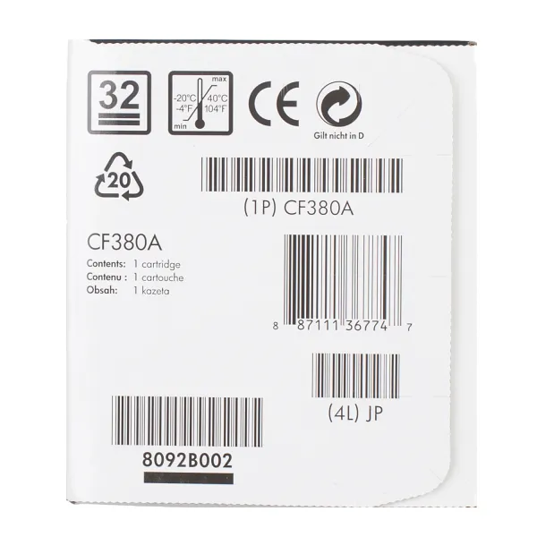 Картридж 312A чорний HP (CF380A) - Фото 2