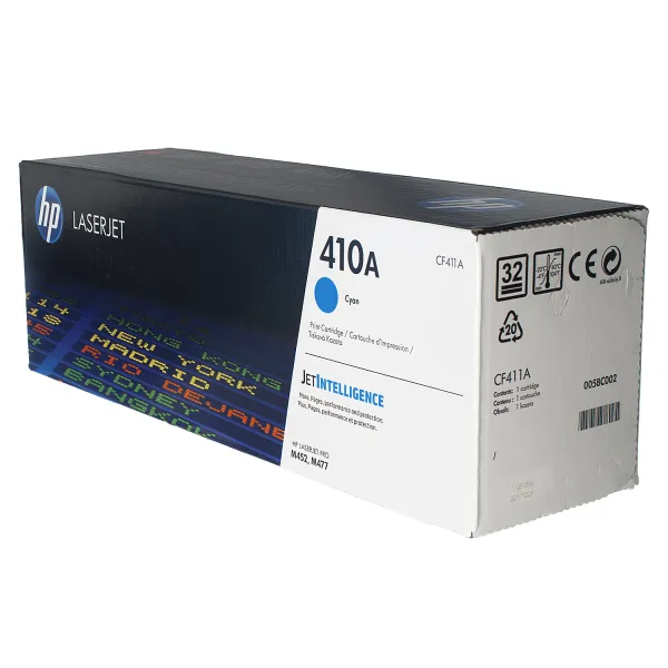 Картридж 410A блакитний HP (CF411A)