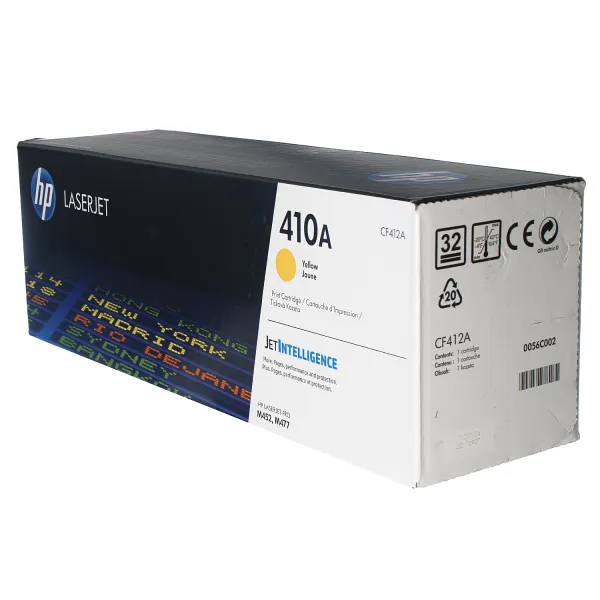 Картридж 410A жовтий HP (CF412A)